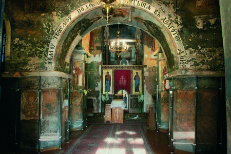 44.Интерьер Спасского храма.Фото 2007 года